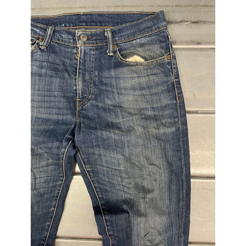 Levis 511 Jeans Mens 31X32‎ Blue Medium Wash Denim Slim Straight Leg